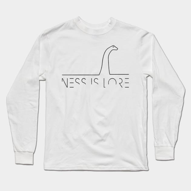 Ness Is Lore. Long Sleeve T-Shirt by Gintron